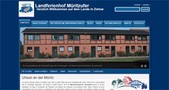 Desktop Screenshot of landferienhof.de