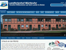 Tablet Screenshot of landferienhof.de